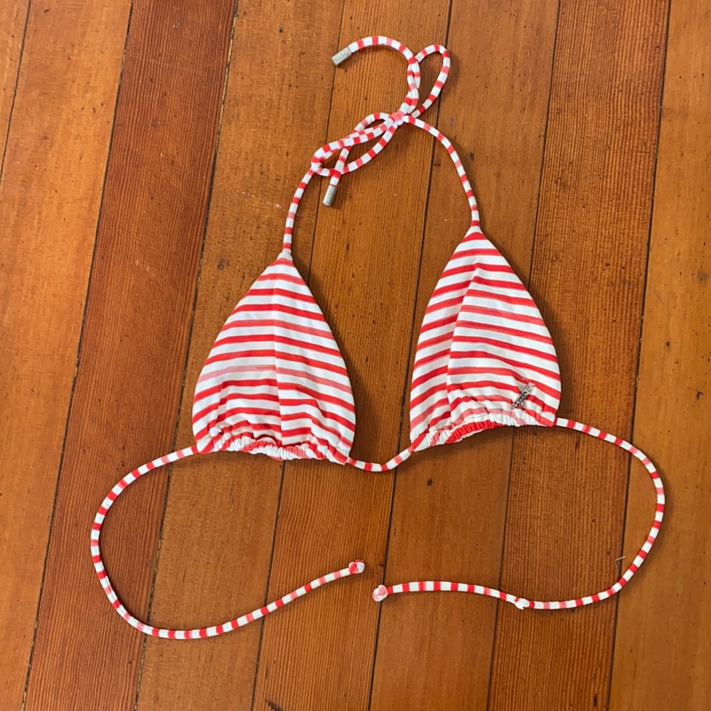 Gant cherry stripe bikini top